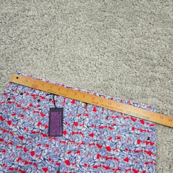 J Crew Toothpick Pants Womens 32 Ankle Liberty Art Fabrics Slim Skinny - Picture 4 of 6